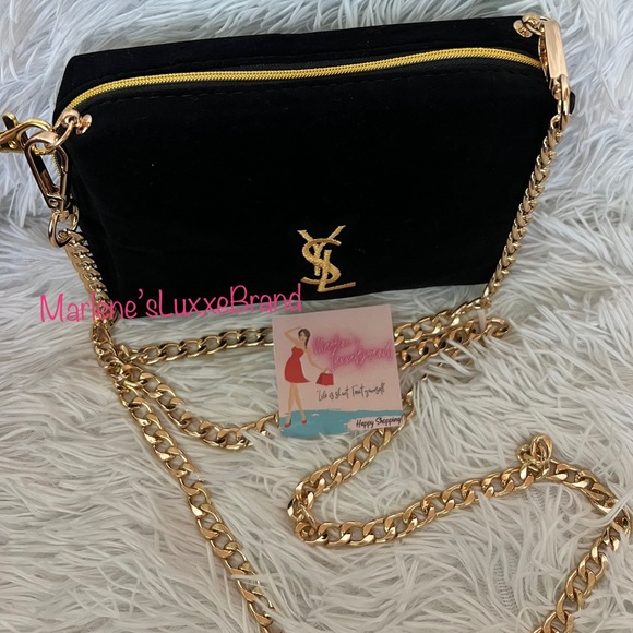 ✨SOLD✨ YSL Cosmetic MAKE UP bag Crossbody Bag 📣💥📢 - Picture 9 of 12